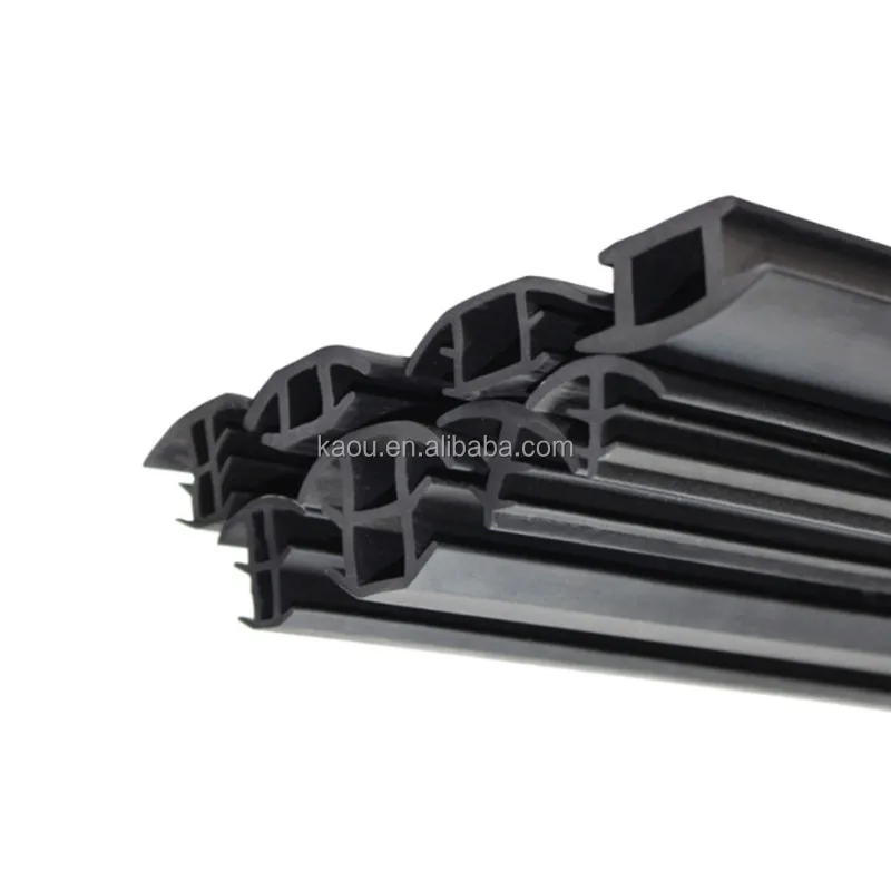 Good Quality EPDM Extruded Sponge Self Adhesive Door  Pvc Rubber Seal Strip For Solar Photovoltaic Panel Rubber Seals