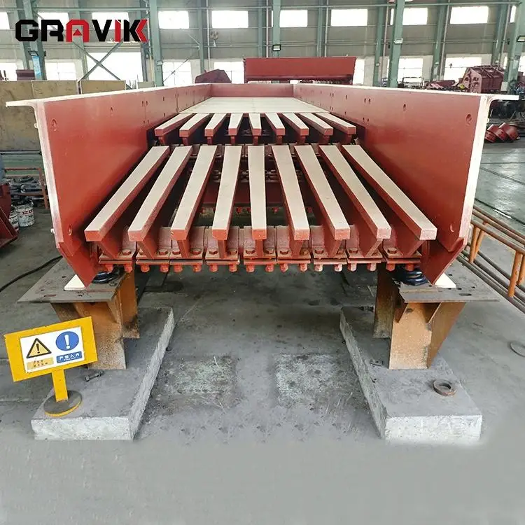Hot Selling Shanbao Series Stone Feeding Machine ZSW380*95 490*110 600*130 Coal vibrating screen tray feeder