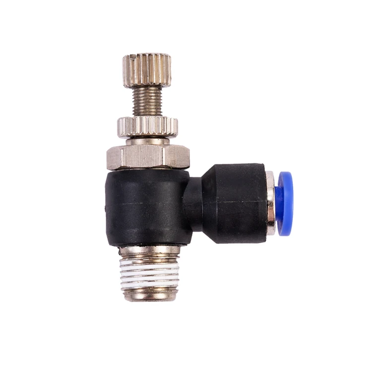 SC4-01 Plastic Pneumatic Air Tube Fittings And Thread Straight Air One Touch Fitting Pneumatic