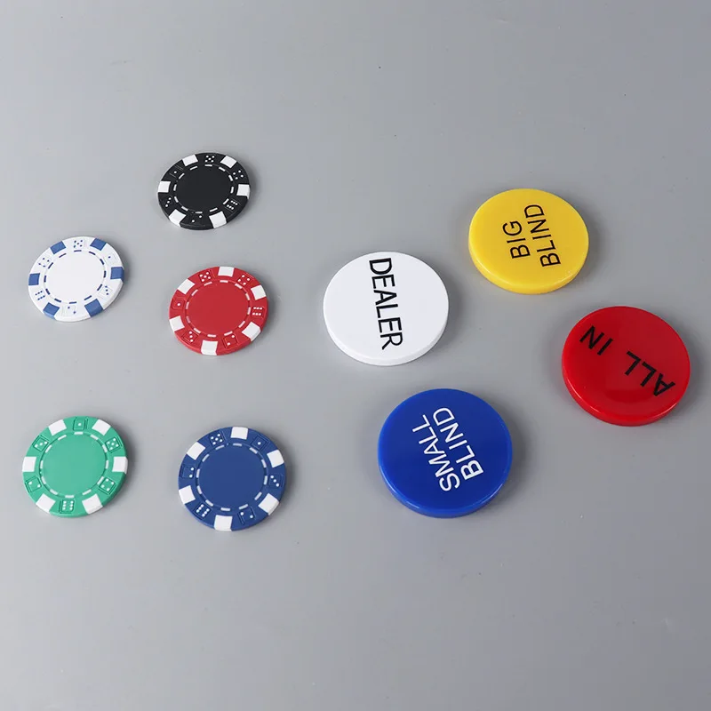 300pcs Poker Chips Set High Quality Aluminium Case With Dealer Gambling Tokens Chips