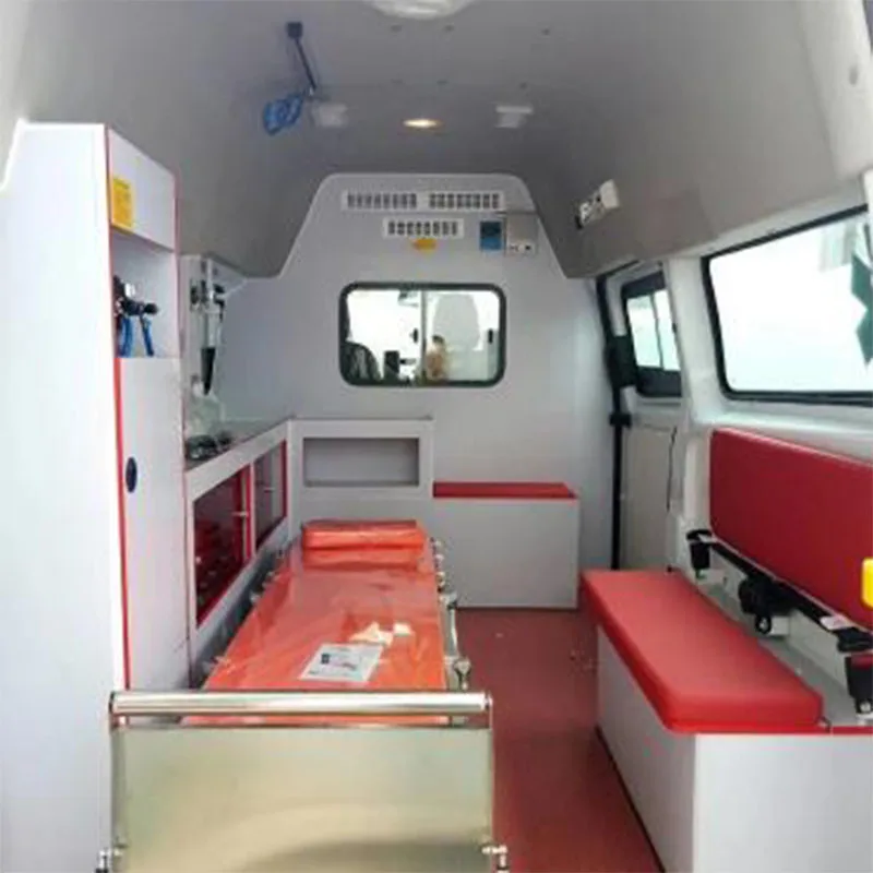 
4x4 Gasoline Diesel Mobile Physical Examination Service Van Ambulance Rescue Vehicle Infection Disease Ambulance Rescue Ratchet 