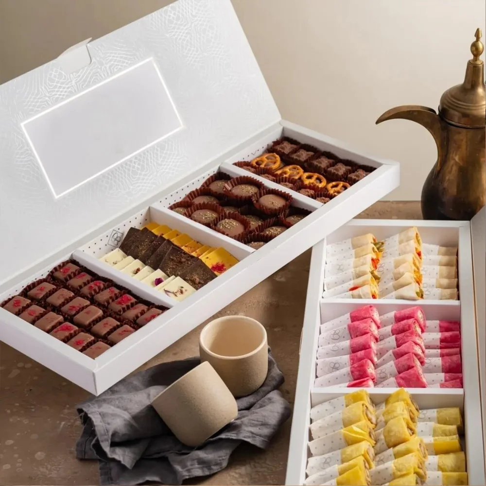 Valentines Chocolate Folding Box Chocolate Packaging Box Gift Packaging For Food Chocolate Candy