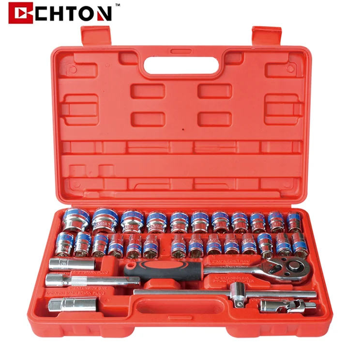 32 pcs Sockets Set Ratchet Wrench Hand Tool Set For car repair tool kit Socket sets bits