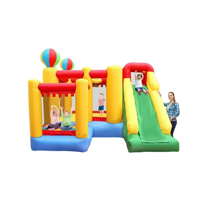 Oxford Indoor Outdoor Trampolines Inflatable Bouncing House Castle Inflatable Bounce Jumping Combo for Kids Playing