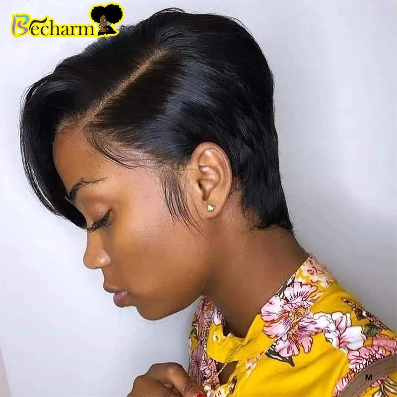 
Short Lace Front Bob Wig Lace Front,Cut Short Human Hair Curly Lace Pixie Wigs,Wholesale Pixie Closure Summer Wigs 