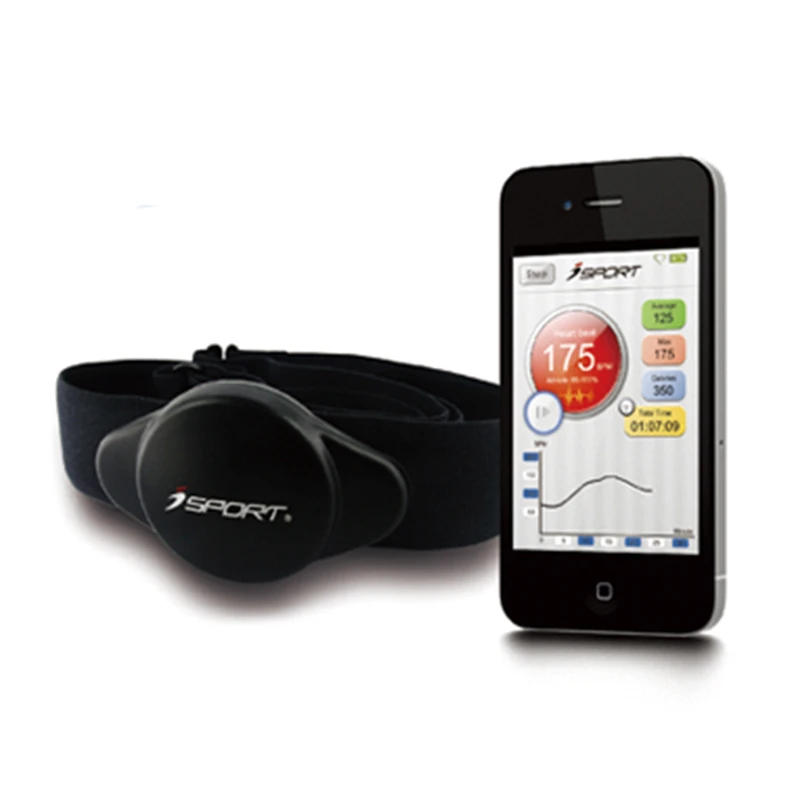 Best Hrm Chest Worn Exercise BLE ECG Fitness Calorie Activity Tracker Heart Rate Monitor Strap For Running