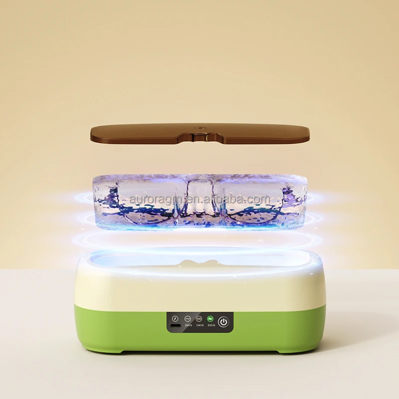 Household portable Cleaning Machine Cleaner Jewelry Watch Digital Ultrasonic Cleaner Path For Jewelry