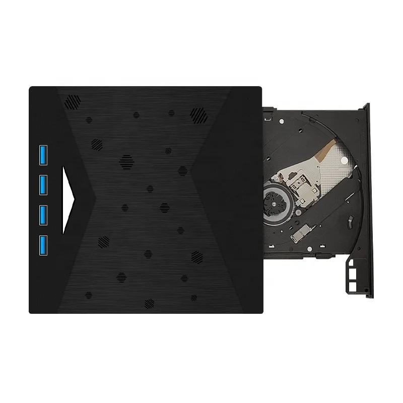 [GIET]External DVD Drive  USB 3.0 Portable External DVD CD Drive External Slot DVD-RW CD-RW Burner Writer for Laptop