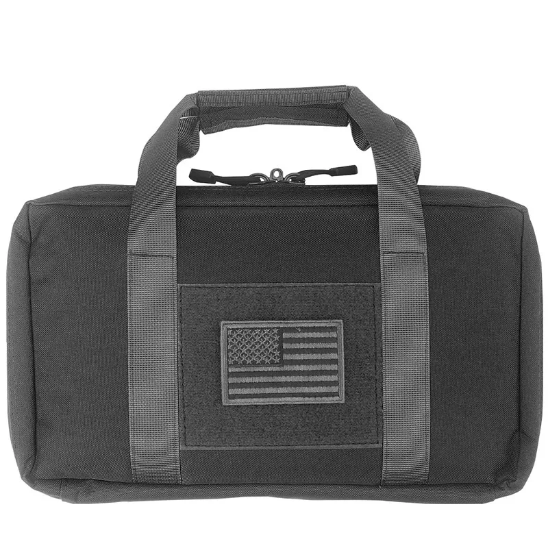 Durable Fully Padded Protective Soft Gun Case Fiream Magazine Carry Handbag Shooting Range Bag