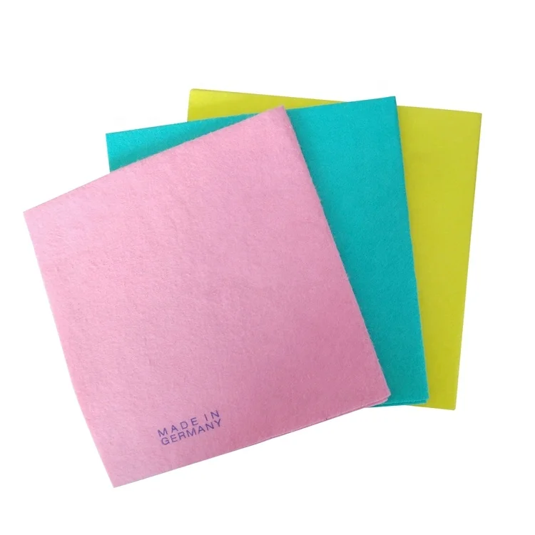 heavy weight viscose polyester needle punched non woven durable clean cloths