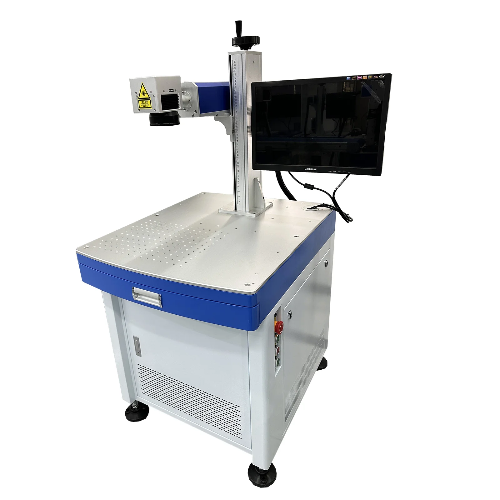Walter Industrial Engraving Machine New Condition 3D Raycus Optical Fiber Metal UV Leaf Nameplate Plastic Hardware Coding