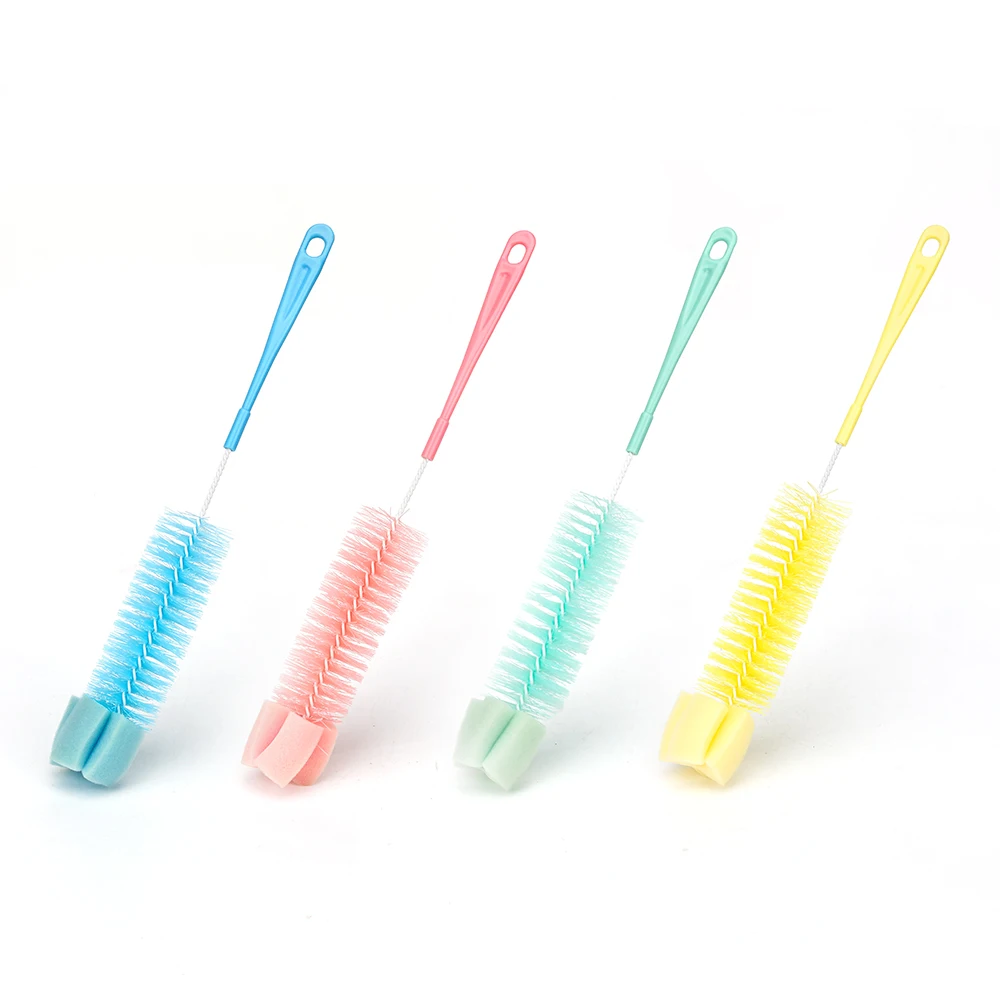 Eco-Friendly Kitchen Baby Bottle Brush Cup Cleaning Brush Hand Bottle Wash Brush