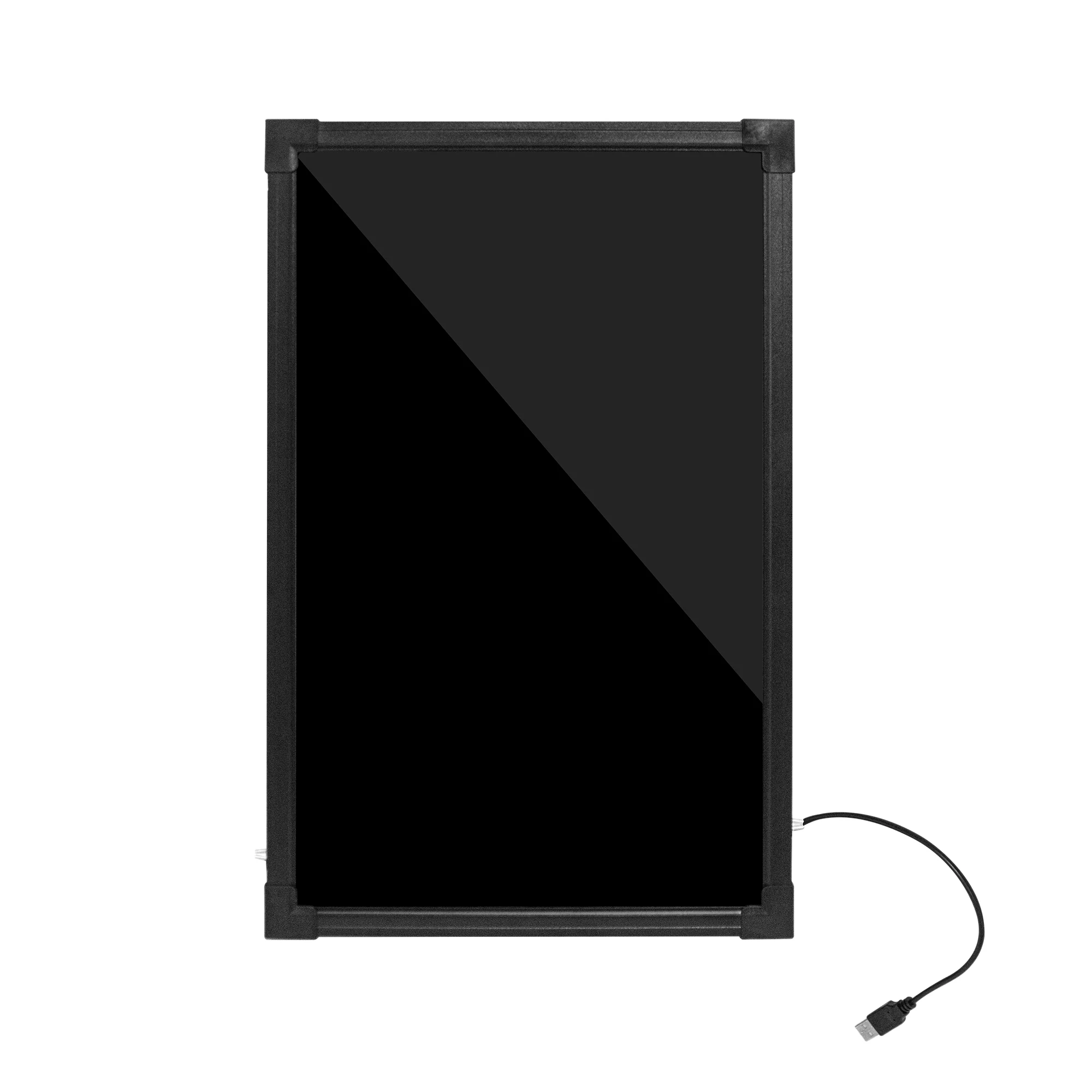 High quality fluorescent acrylic led writing board with marker pen led display board with USB interface