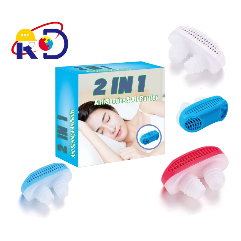Silicone Snore stopper breathing air purifier