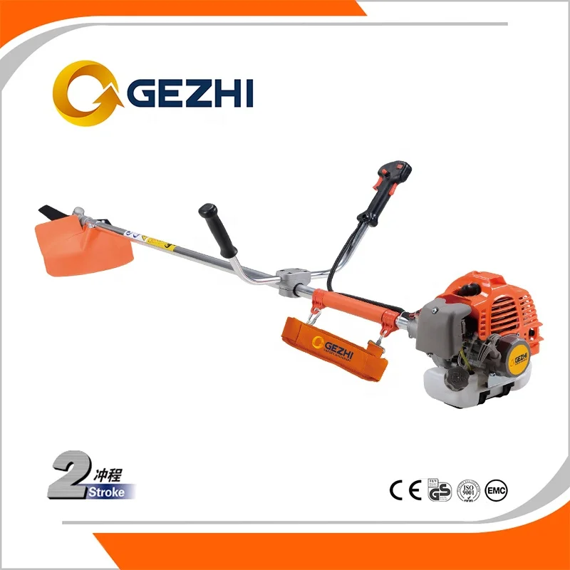 43cc good quality 2 Stroke gasoline brush cutter with wheels