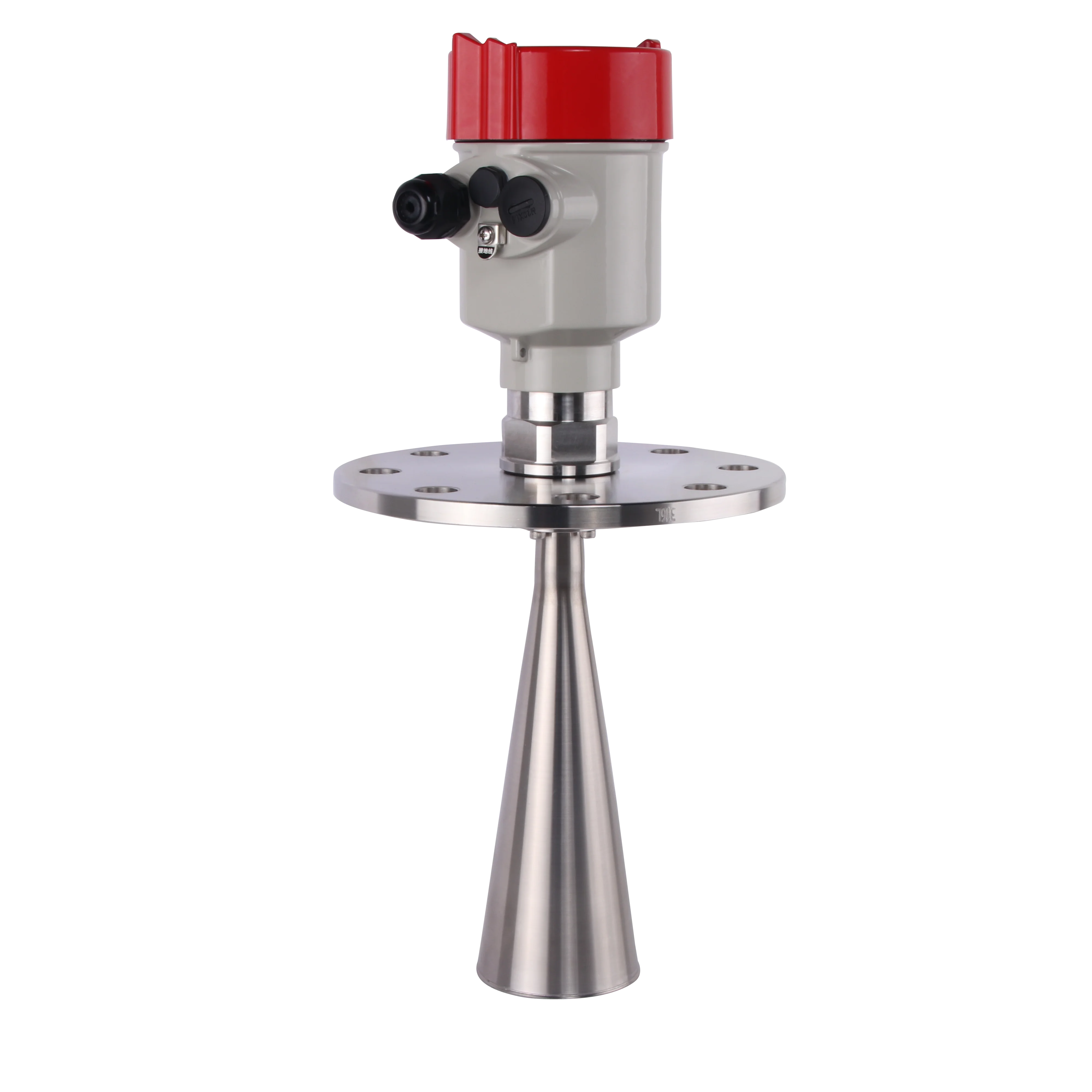 Non-contact water guided wave radar level  instrument transmitter