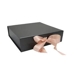 Custom Size Logo Flip Upscale Cosmetic Color Gift Paper Packaging Box with Magnetic Lid