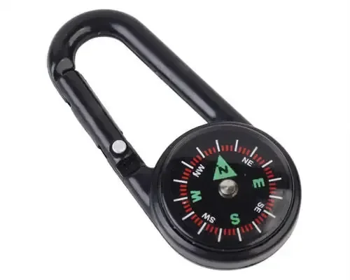 Wholesale Outdoor Travelling Guiding Accessories Quick Release Buckle Portable Mini Compass