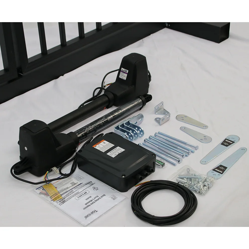 LM1202 800kgs New Arrived DC 24V Automatic Swing Solar Gate Opener Swing Gate Motor from Factory Manufacturer