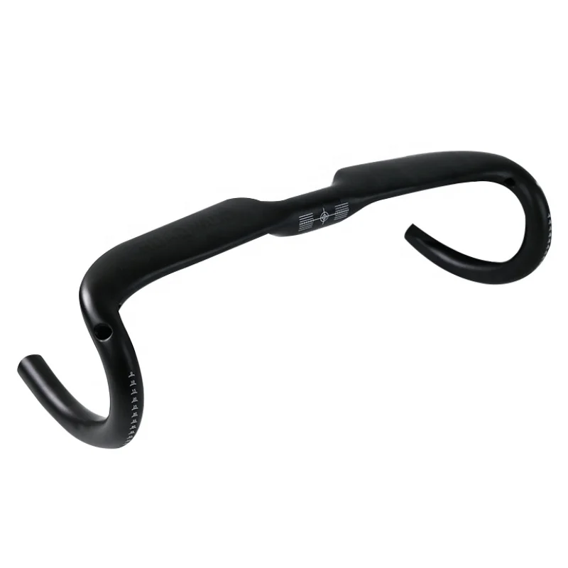 Полностью карбоновый руль T800 для дорожного велосипеда, сгибающийся стержень для дорожного велосипеда UD, матовые сгибающиеся стержни 400/420/440 мм, гоночный руль