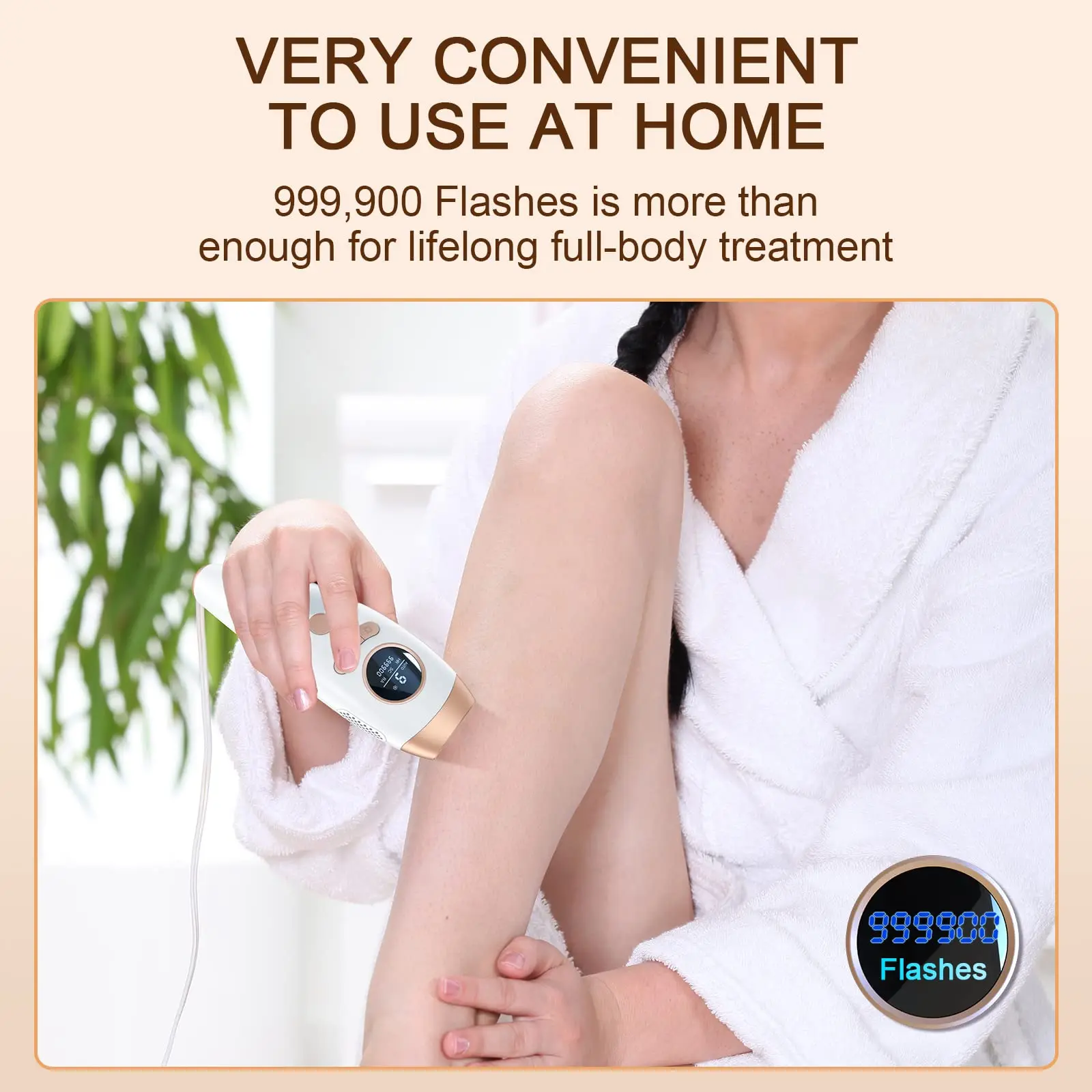 Home use IPL Professional Female Epilator IPL Pulsed Light Laser Long-term Painless IPL Hair Removal
