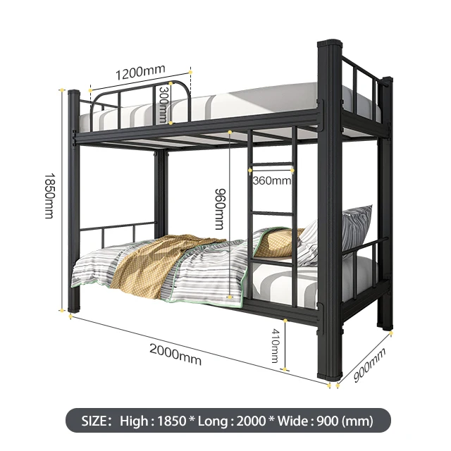 Modern Design Marine Furnitures 3 Layer Levels Bunk Steel Bed Ship Metal Frame Triple Beds For Offshore/boat