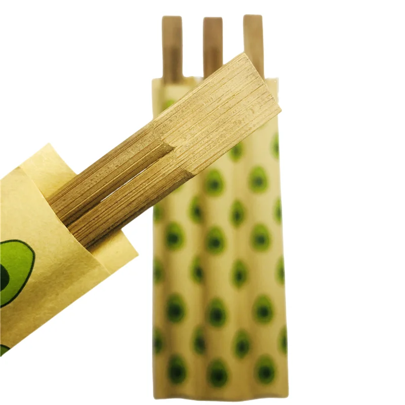 Одноразовые бамбуковые палочки hashi индивидуальная печать двойные деревянные для еды суши китайская оптовая покупка ресторана