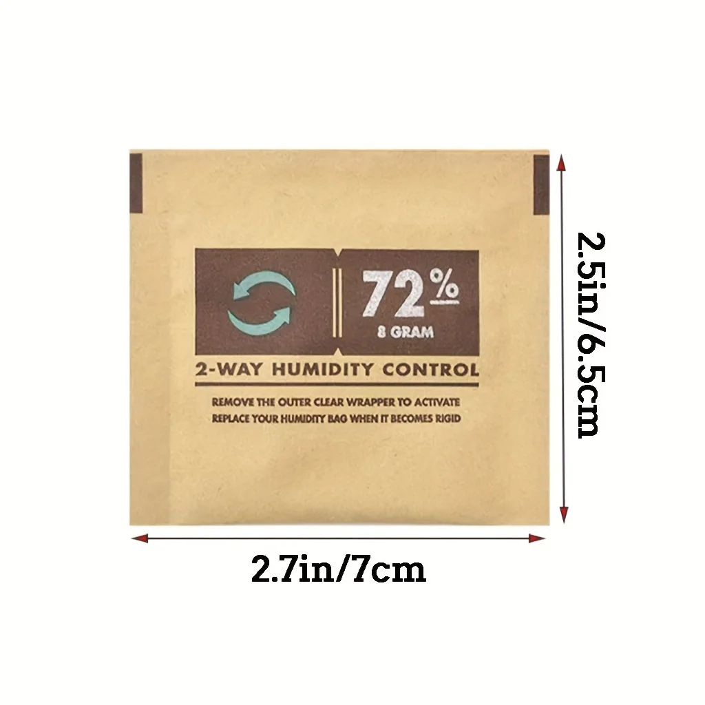 Boveda 8g 60g 62%69%72%75% Fast Delivery Cigar Moisturizer 2-way Humidity Control 8g Pack For Cigars & Tobacco