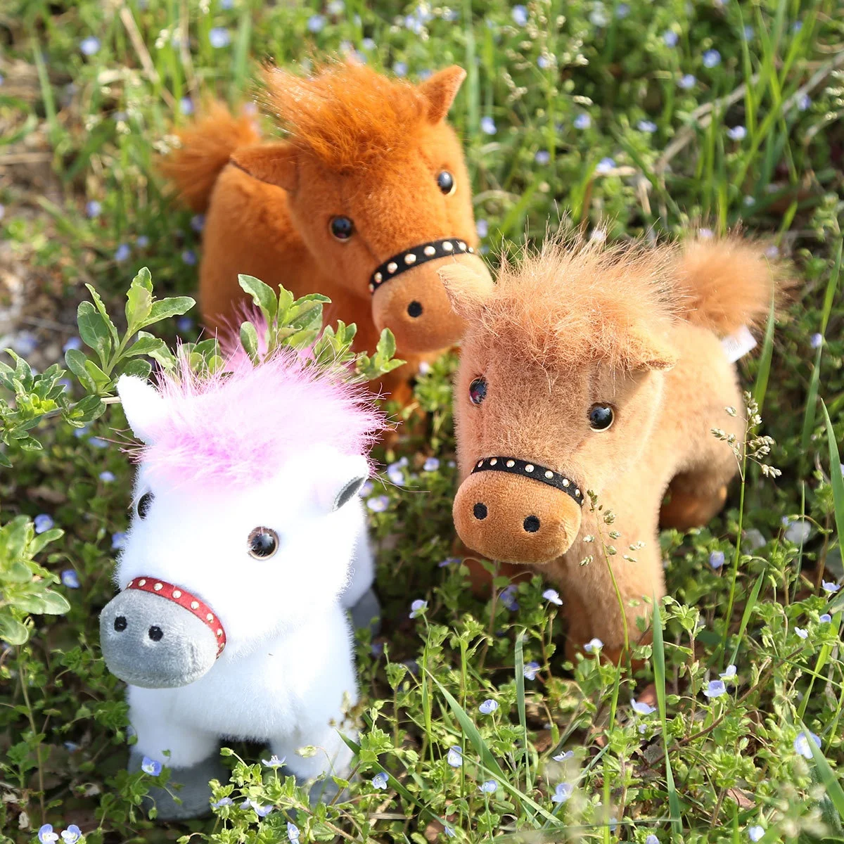 Креативная мягкая игрушка-лошадь с подвижными суставами очень мягкий плюш сетчатая подкладка комфортная эффектом стирки игрушка-животное по знаку зодиака