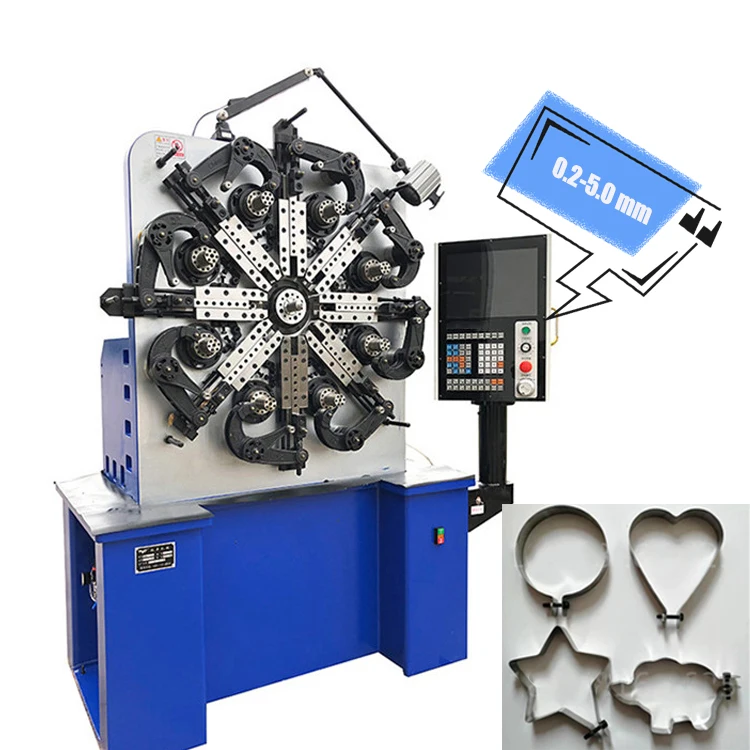 Customized cnc wire torsion compression spring ring making forming machine spring machine