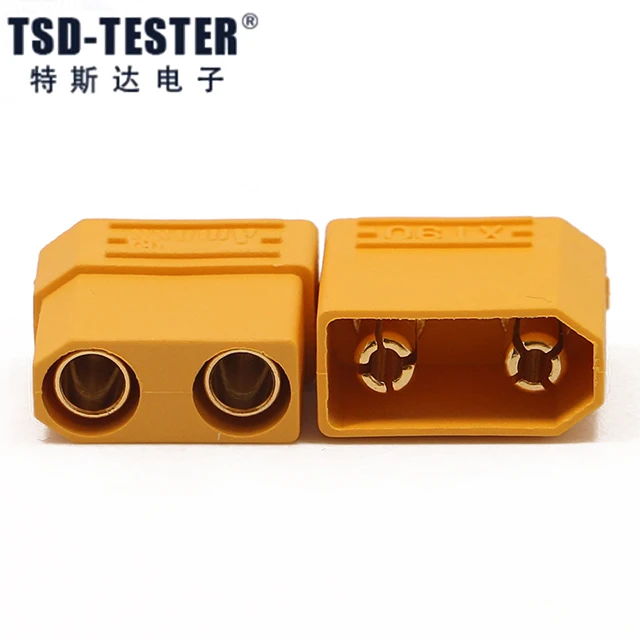 High quality plug Motor connector plug Lithium battery plug for aircraft model, battery interface XT90PB for aircraft model.
