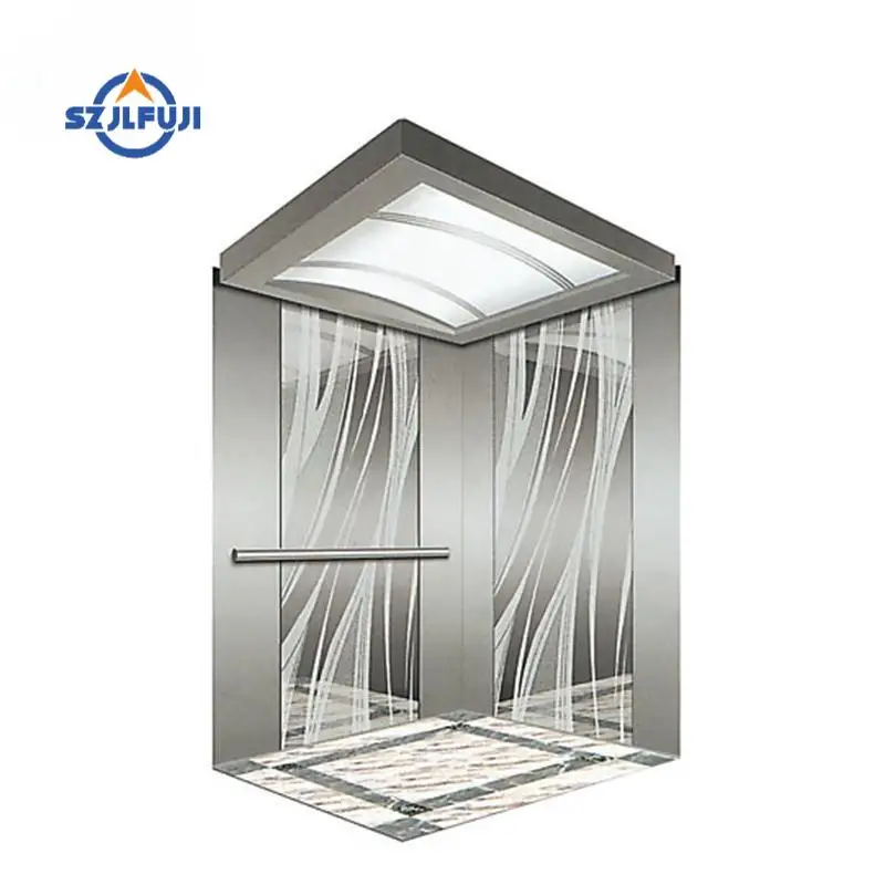 FUJI low noise 6 person passenger building lift elevator price