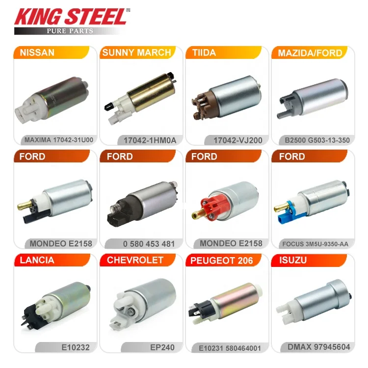 KINGSTEEL High Performance OEM 23220-50270 Electric Car Fuel Pump For Toyota Land Cruiser Lexus LX570 08-18 5.7L-V8