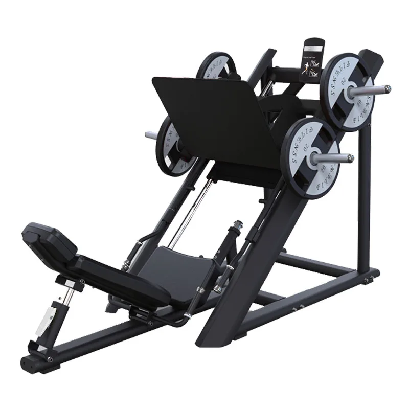 Factory Price Gym Fitness Equipment Plate Loaded Leg Press Hack Squat Machine For Gym
