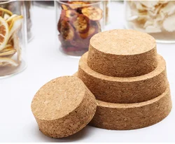 Factory Profesional in custom Large cork lid for candle jar natural cork lid