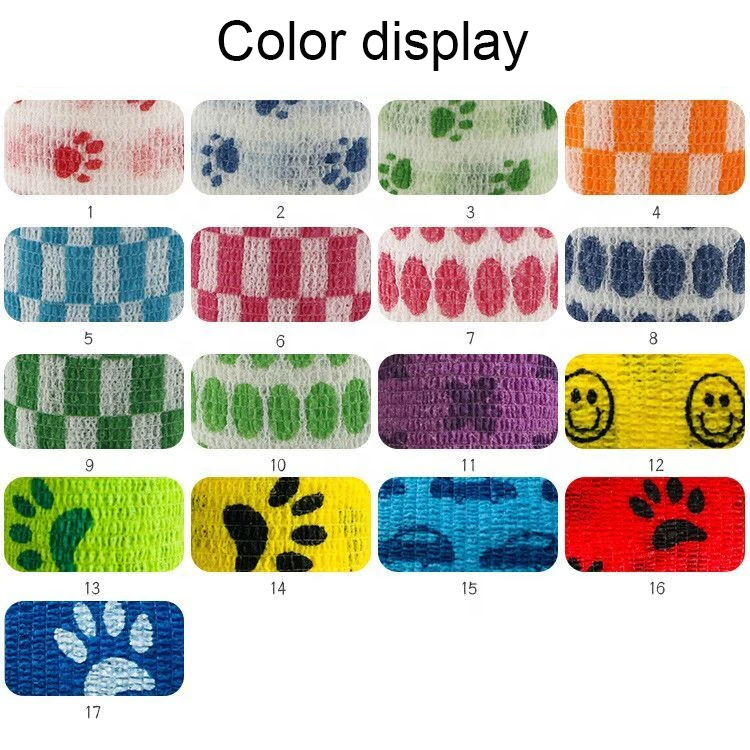 Non Woven Cotton Self Adhesive Manufactures Bulk Wholesale Elastic Cohesive Conforming Gauze Bandage Roll Elastic