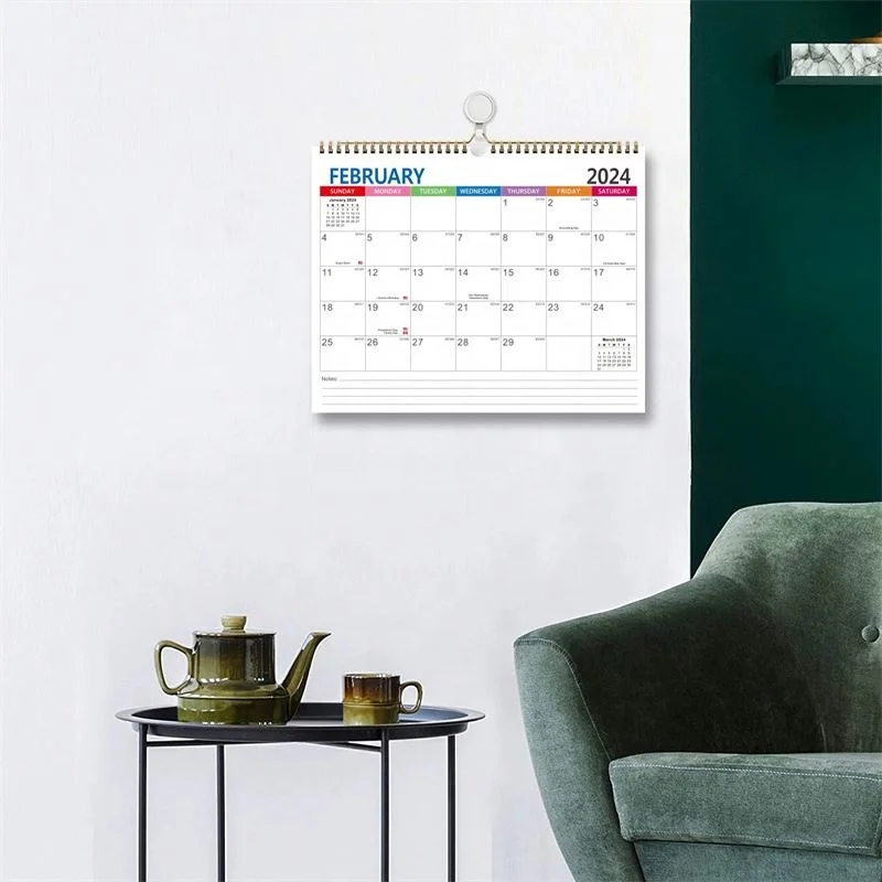 Calendar 2024 Custom Logo 365 Desk Calendar Gift for Promotion