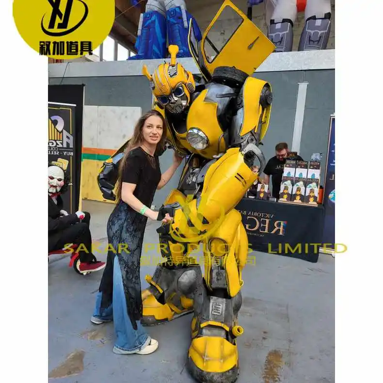 Giant Size Bumble bees 2.7M Robot Costume Adult Cosplay Toys Robot Costume Suit Optimus Prime Price