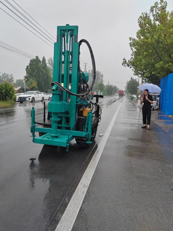 100m 120m 150m 180m 200m Portable Water Well Drilling Rig With Diesel Engine