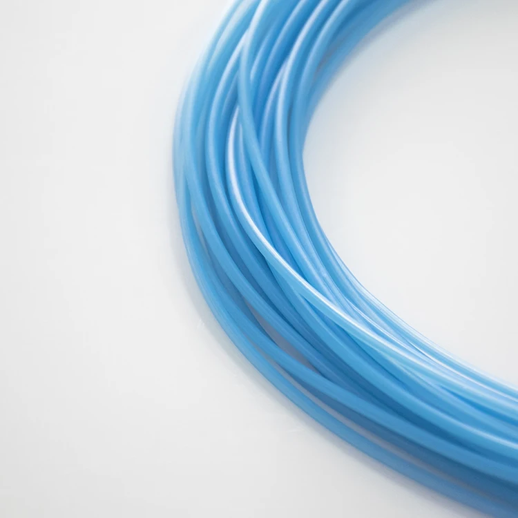 Fep термоусадочная труба 12 лет производитель PTFE оборудование фитинги шланг желтый F4 трубка
