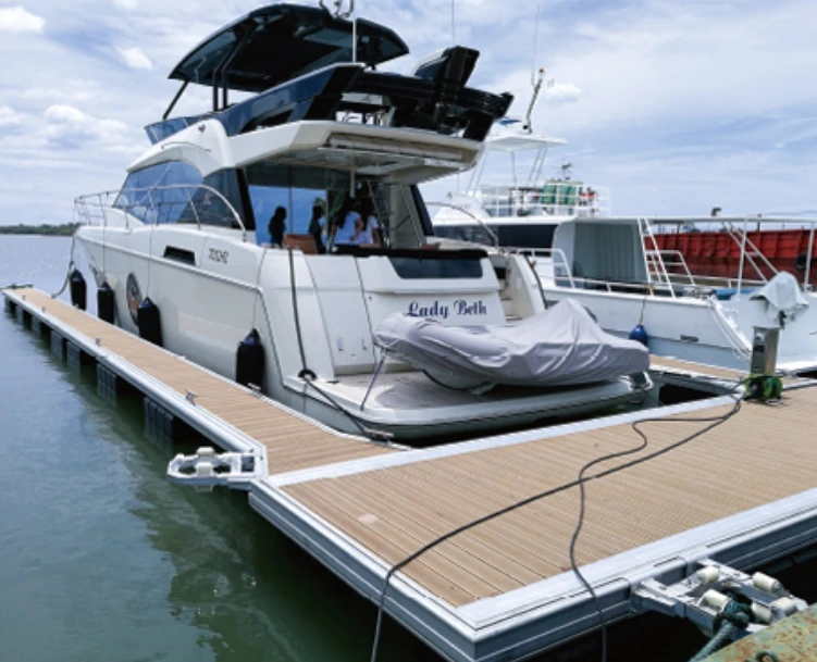 Waterfront Aluminum Dock System China Manufacturer Marine Boat Dock Aluminum Well Designed