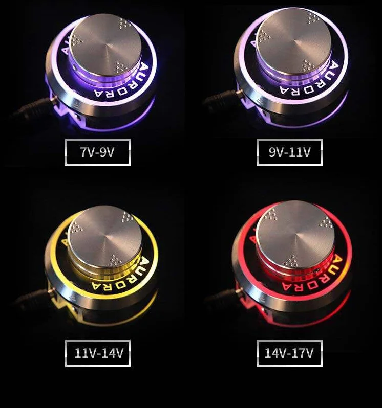  High-power General-purpose Knob Power Transformer Tattoo Machine Coil Motor Rainbow Aurora about 187G