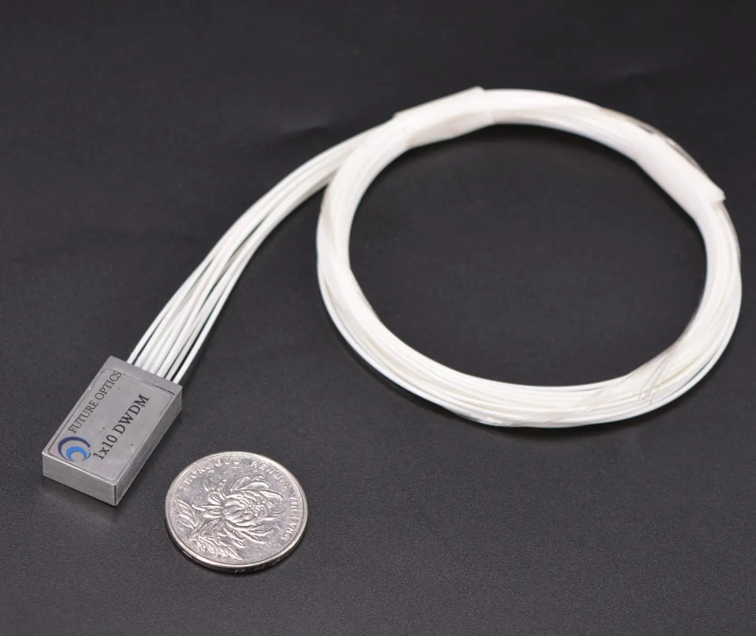 10 channels ITU 100GHz 1.8 dB low IL ultra compact DWDM mux demux device