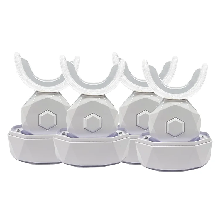 Wireless Portable Rechargeable Safe Comfortable Cold Whitelight Teeth Whitening Light Home Used