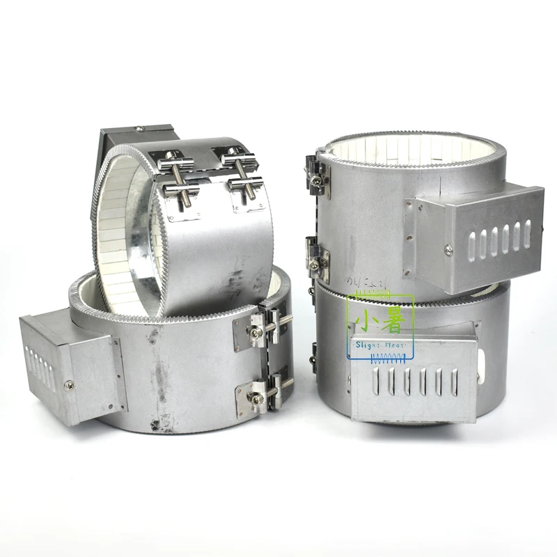 Slight heat energy-saving heating ring customized ceramic infrared band heater for plastics injection molding