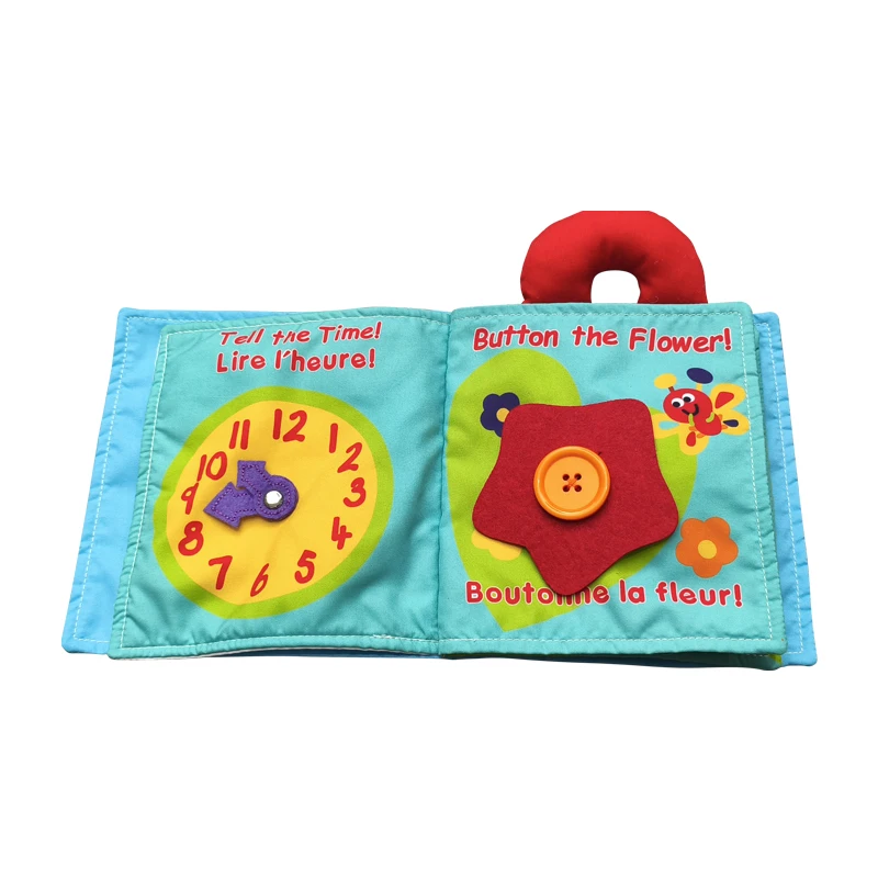 2024 New Arrival Early Education Cloth Books for Kids BABY Soft Material Cloth Book