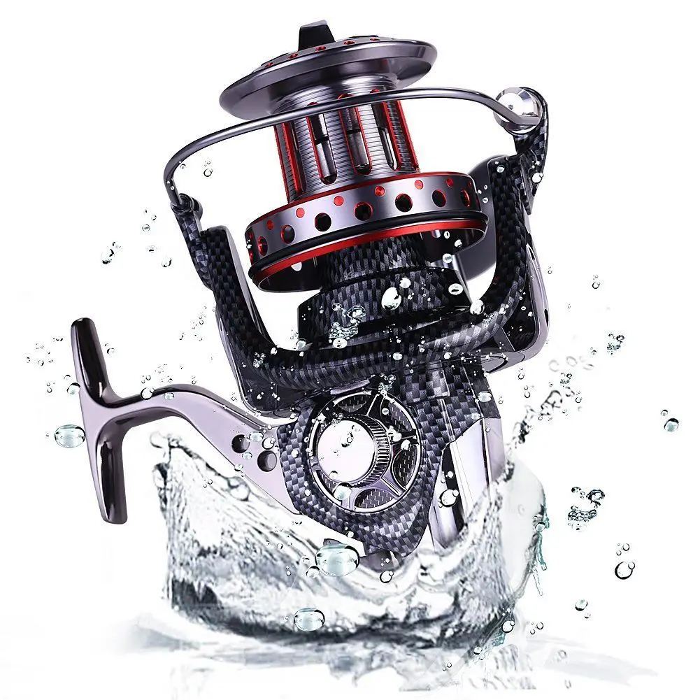 Willfishing  ALF8000 10000 12000 Distant Big Fishing Reel 4.7:1 Saltwater Metal Spinning Fishing Reel