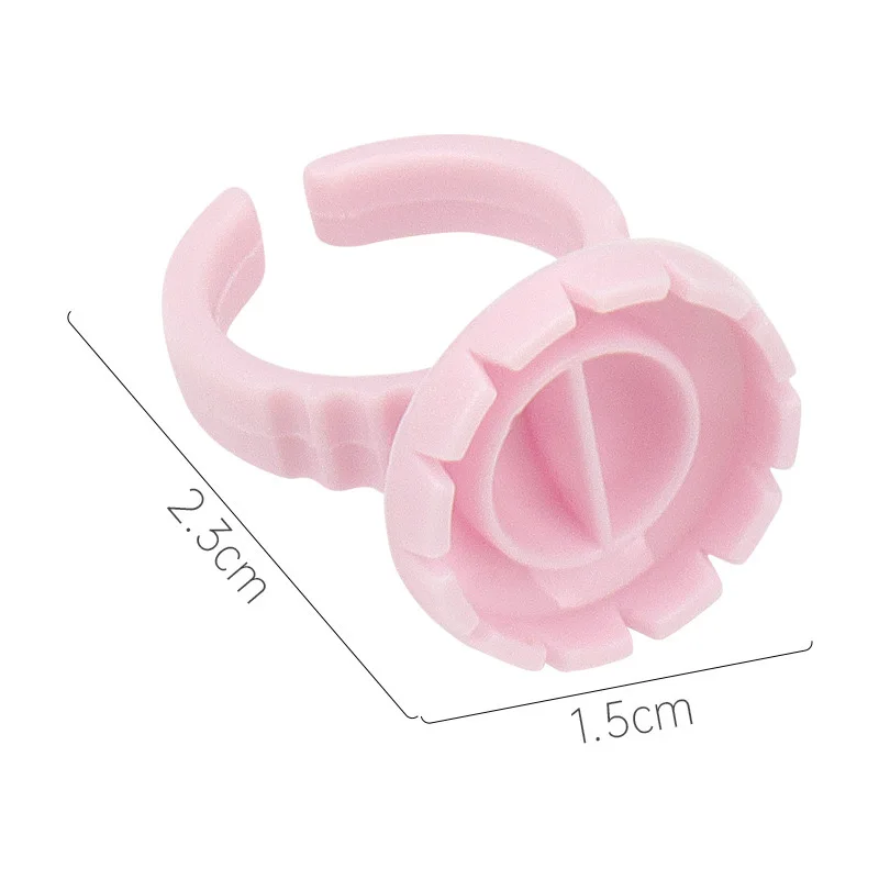 Eyelash glue Eyelash Extension Fast Blooming Cup Ring Adhesive Eyelash Glue Hear Glue Holder