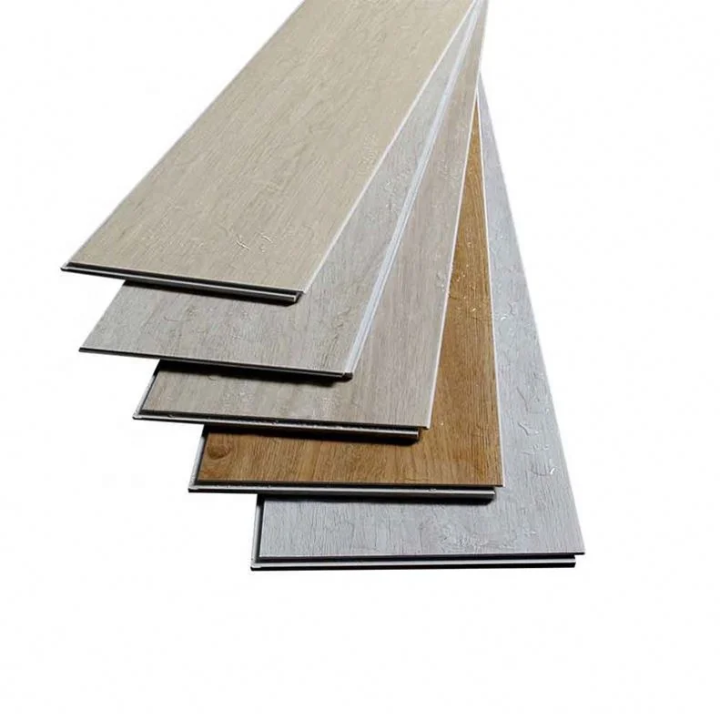 Click Lock Vinyl Hybrid Plastic Virgin Material Pisos Vinilico SPC Flooring