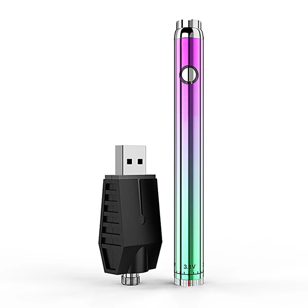 
New cbd products Ecig battery 320mah Twist vape pen battery Preheat 3.7v-4.8v high quality electronic core 510 slim pen battery 